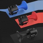 BG-3502 Fahrrad kleine und tragbare elektrische Hupe Kinder Autoklingel, BG-3502 Electric Horn (Black), BG-3502 Electric Horn (Red), BG-3502 Electric Horn (Blue) – Bild 2