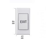 Zugangskontrollschalter, Metall-Touch-Infrarotschalter, Narrow Side Switch, Metal Brushed Switch, A03 Touch Switch, C30A Touch Switch, E5 Golden Switch – Bild 3