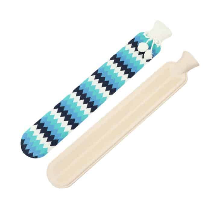 TBD0602949708.jpg Multifunktionale wassergefüllte Gummi-Wärmbeutel mit langen Streifen, 2 l, Spezifikation: Orchid Rhombus – Bild 1