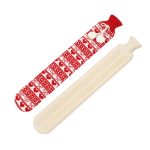 2L-Langstreifen-Multifunktions-Wassergefüllte Gummi-Wärmbeutel, Spezifikation: Rote Schleife