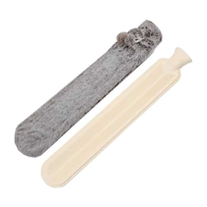 2L-Langstreifen-Multifunktions-Wassergefüllte Gummi-Wärmbeutel, Spezifikation: Brown Faded White – Bild 1