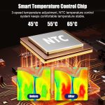 Elektrische Heiztherapie-Knie-Warm-Kniepolster-Stützmassage, Spezifikation:, Single Without Vibration, Double Without Vibration, Single With Vibration, Double With Vibration – Bild 6