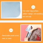 0688 Handsteckbare, wassergefüllte Warmwasserbeutel aus PVC-Plüsch – Bild 6