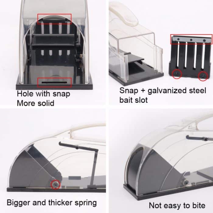 Home Automatische Mausefalle Mauskäfig – Bild 3