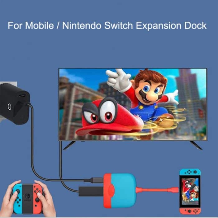 H0231 Für mobile / Nintendo Switch-Erweiterungsdock-tragbare Basis – Bild 6