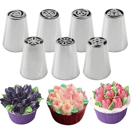 Edelstahl-Laminierdüsen-Set, Kuchen-DIY-Laminierdüsen-Set, Backwerkzeuge, 7PCS/Set, 8PCS/Set, 9PCS/Set, 10PCS/Set, 11PCS/Set, 12PCS/Set, 14PCS/Set, 128PCS/Set