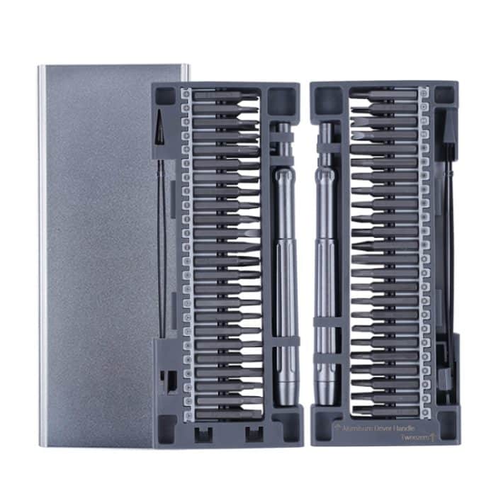 TBD06029624.jpg 6109A 50-in-1-Schraubendreher-Set Demontagewerkzeuge Reparatur Telefon Computer Schraubendreher – Bild 1