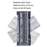 6109A 50-in-1-Schraubendreher-Set Demontagewerkzeuge Reparatur Telefon Computer Schraubendreher – Bild 3