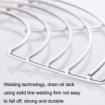 2 Stück halbrunder Abflussständer aus Edelstahl 304, Größe:, 16cm, 18cm, 20cm, 28cm – Bild 3