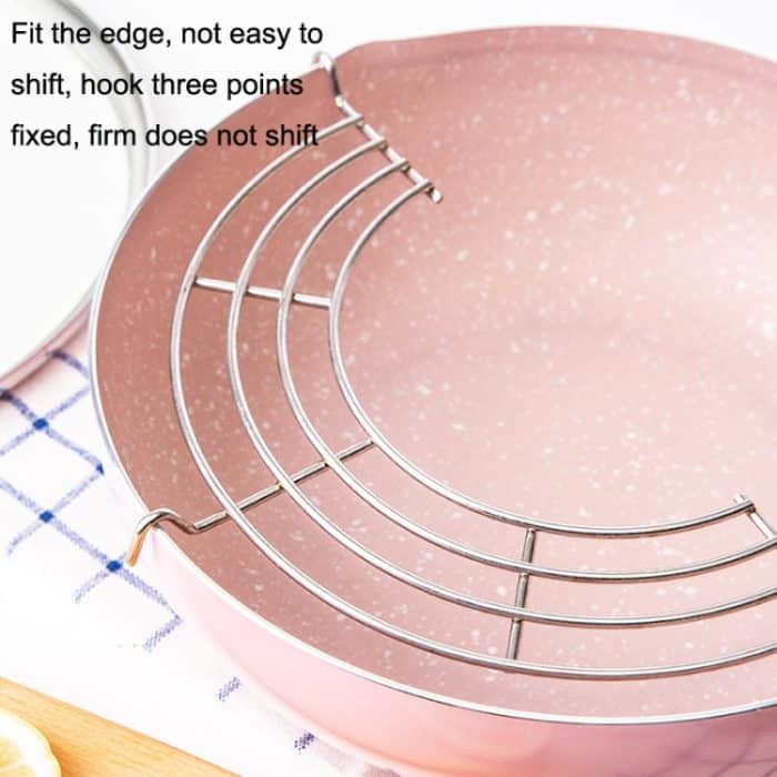 2 Stück halbrunder Abflussständer aus Edelstahl 304, Größe:, 16cm, 18cm, 20cm, 28cm – Bild 5