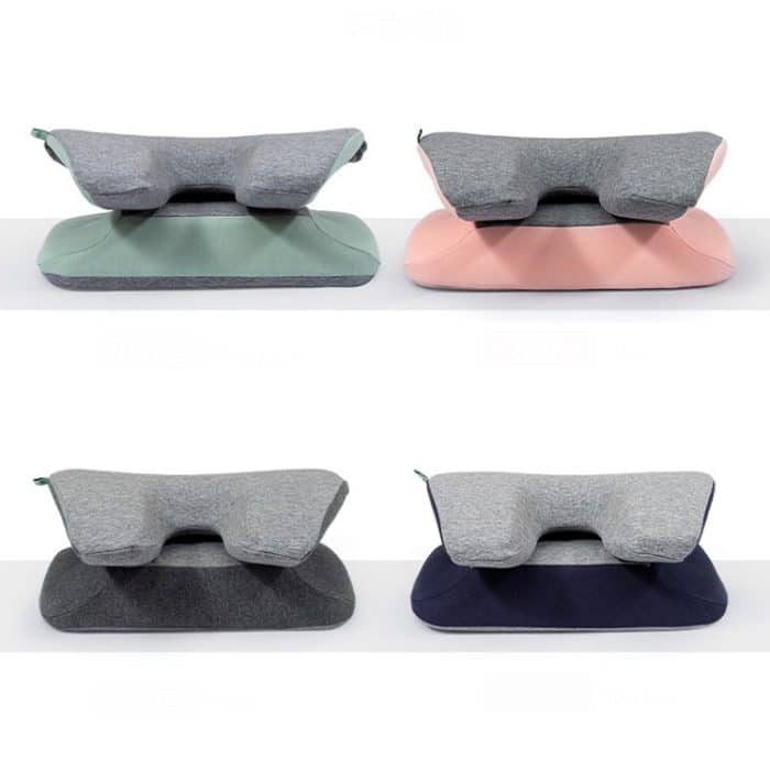 Faltbares Nickerchenkissen aus Memory-Baumwolle, Taillenkissen – Bild 2