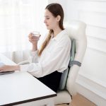 Faltbares Nickerchenkissen aus Memory-Baumwolle, Taillenkissen – Bild 7