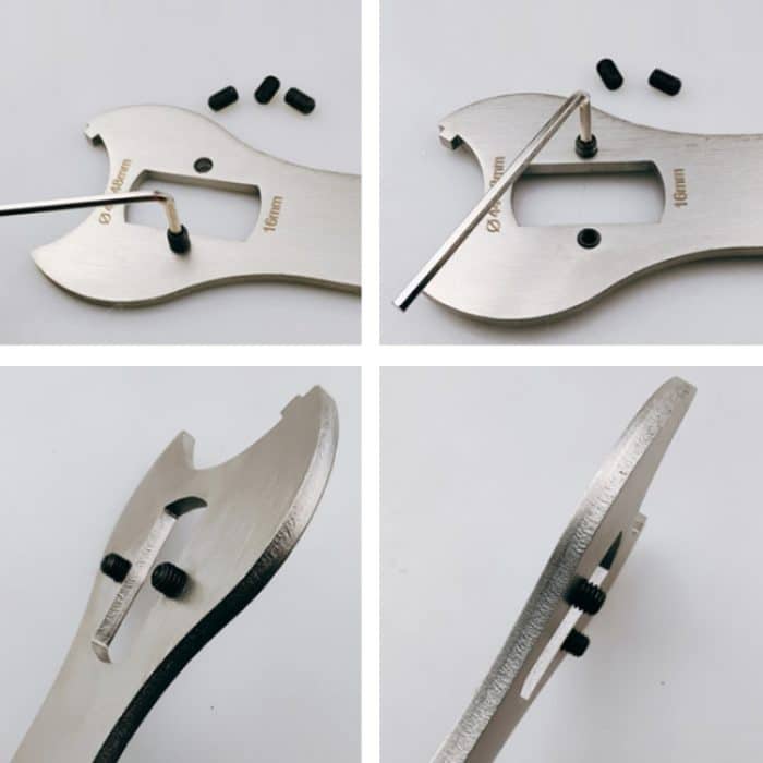 BIKERSAY Fahrradachsen-Entfernungswerkzeug, Schwanzhakenschlüssel, Reparaturwerkzeuge, GK-FK02 – Bild 6