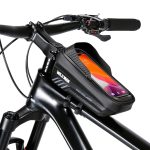 WILD MAN E12X 1L EVA-Hartschale, wasserdichte und sturzsichere Fahrradtasche mit Touch-Funktion, E12X (Red), E12X (Black) – Bild 2