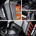 WILD MAN E12X 1L EVA-Hartschale, wasserdichte und sturzsichere Fahrradtasche mit Touch-Funktion, E12X (Red), E12X (Black) – Bild 7