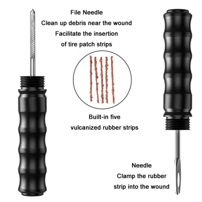 BIKERSAY BT056 Fahrrad-Gabelbohrer, Vakuum-Reifenreparaturwerkzeug – Bild 5
