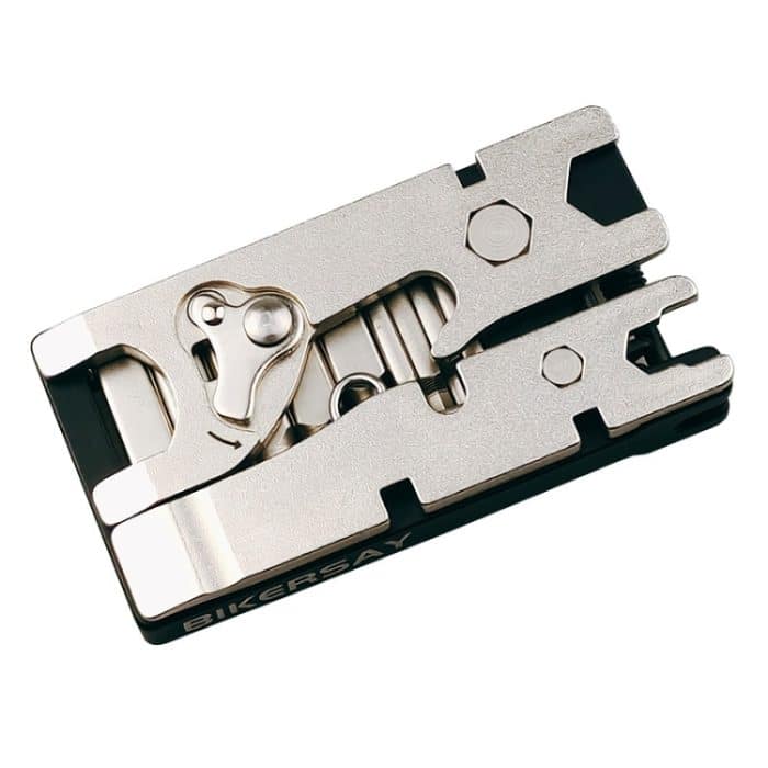 BIKERSAY Fahrrad-Multifunktionsschlüssel, zusammenklappbares Reparaturwerkzeug-Set, BIKERSAY BT004 – Bild 3