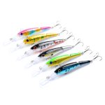 6 Stück M0208 13,3 cm/13,4 g Köder Bionic Multi-Section Mino Fake Lure Kunststoffköder, M0208 1, M0208 2, M0208 3, M0208 4, M0208 5, M0208 6 – Bild 4