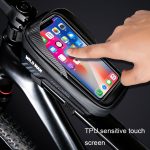 WILD MAN E12 1L EVA-Hartschalen-Mountainbike-wasserdichte und verschleißfeste Vorderträgertasche, E12 (Red), E12 (Black) – Bild 5