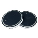 1 Paar Automotive LED bunte leuchtende Wasserachterbahn Acryl Auto Tasse Tank Atmosphäre Lampe, Star Model – Bild 2