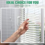 5PCS Jalousien Acryl Transparent Rod Move Light Rod mit Hakengriff, Größe:, 12 Inch Acrylic Transparent Rod, 17 Inch Acrylic Transparent Rod, 24 Inch Acrylic Transparent Rod – Bild 5