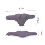 Slow Rebound Memory Foam Lendenkissen Nackenkissen Auto-Kopfstütze – Bild 3