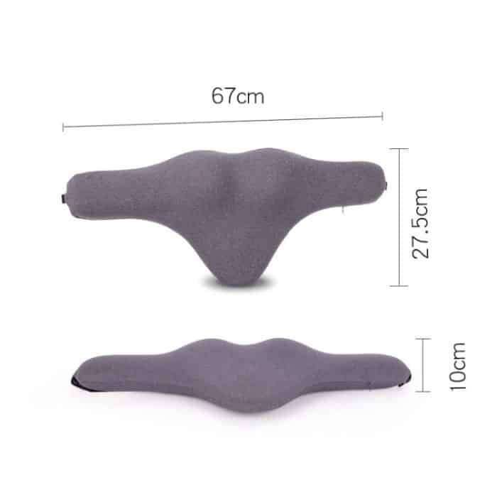 Slow Rebound Memory Foam Lendenkissen Nackenkissen Auto-Kopfstütze – Bild 3