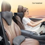 Slow Rebound Memory Foam Lendenkissen Nackenkissen Auto-Kopfstütze – Bild 6