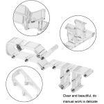 2 Sets 2,0 Zoll Jalousien Baffle Pailletten Schnürfolie, 2 Sets – Bild 4