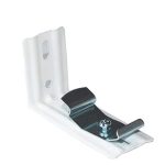 10 Stück 7,6 cm vertikale Vorhang-Montagecode für Jalousien, 10PCS Silver