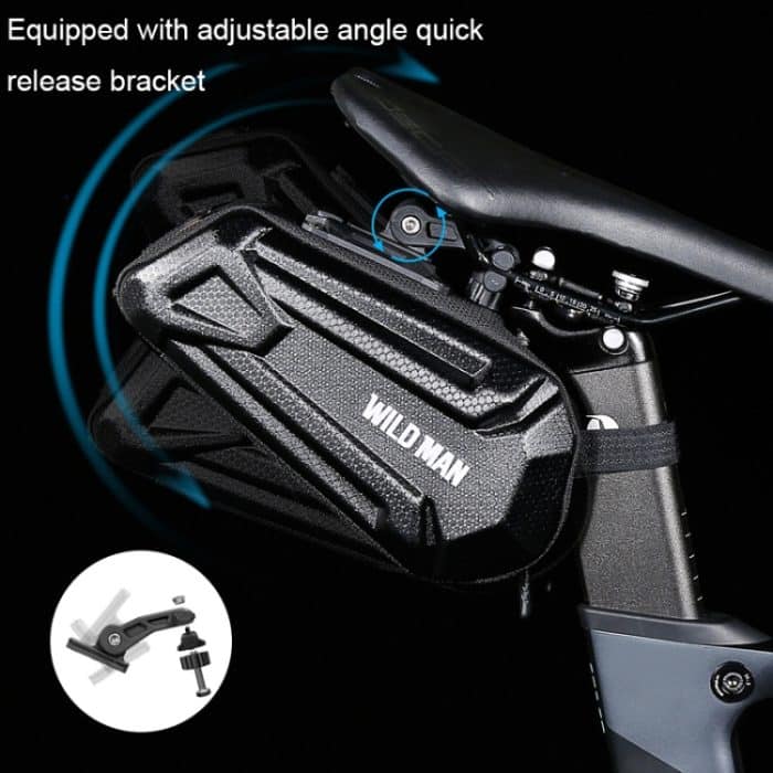 WILD MAN XT7 1,2L Mountainbike EVA Hartschale wasserdichte, verschleißfeste Hecktasche, XT7(Sun), XT7(Twill) – Bild 4