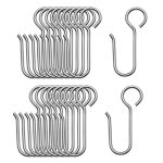 Set Vorhang-Zubehör für einfache Ersatzhaken, 20PCS Metal Hook