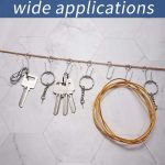 Set Vorhang-Zubehör für einfache Ersatzhaken, 20PCS Metal Hook – Bild 6