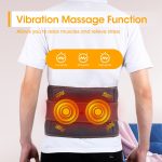 USB-Aufladung, rotes Licht, Heizmassage, Lendengürtel, wärmender Taillengürtel, Lumbar Belt – Bild 5