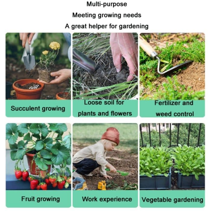 Home Gardening Edelstahl-Schaufel-Set, 3 PCS/Set – Bild 5