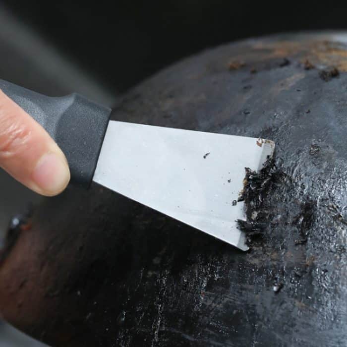 20 Stück Hauben-Dekontaminations-Reinigungsspatel, Kühlschrank-Auftauwerkzeug, Straight Blade, Scimitar Blade – Bild 5