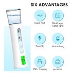Nebelsprüher Handheld Nano Beauty Instrument Mini feuchtigkeitsspendender Luftbefeuchter – Bild 2