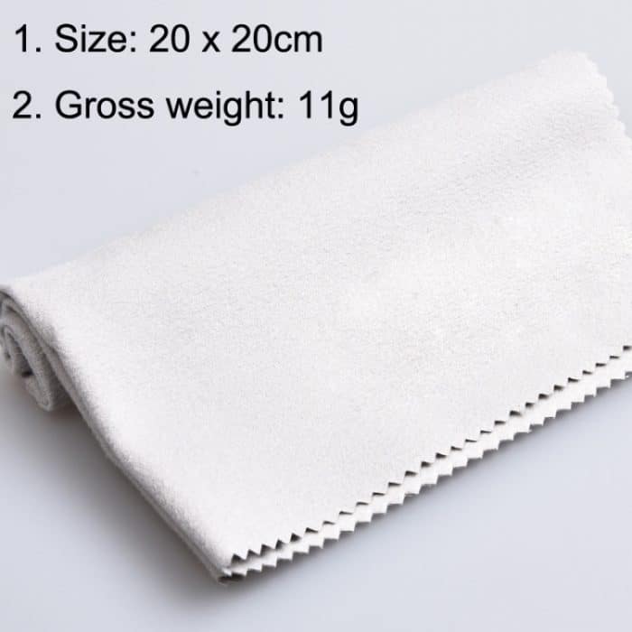 10PCS Wind Gitarre Reinigungstuch Klavier Wischen Jean Tuch, Gray – Bild 5