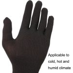 2 Stück Anfänger-Gitarren-Übungshandschuh aus Nylon, verschleißfest, rutschfest, für die linke Hand, Größe:, Small, Medium, Large – Bild 3