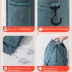 Faltbarer Fußbadeeimer, Knie-Fußwanne, tragbare Badetasche für Reisen, Camping – Bild 4