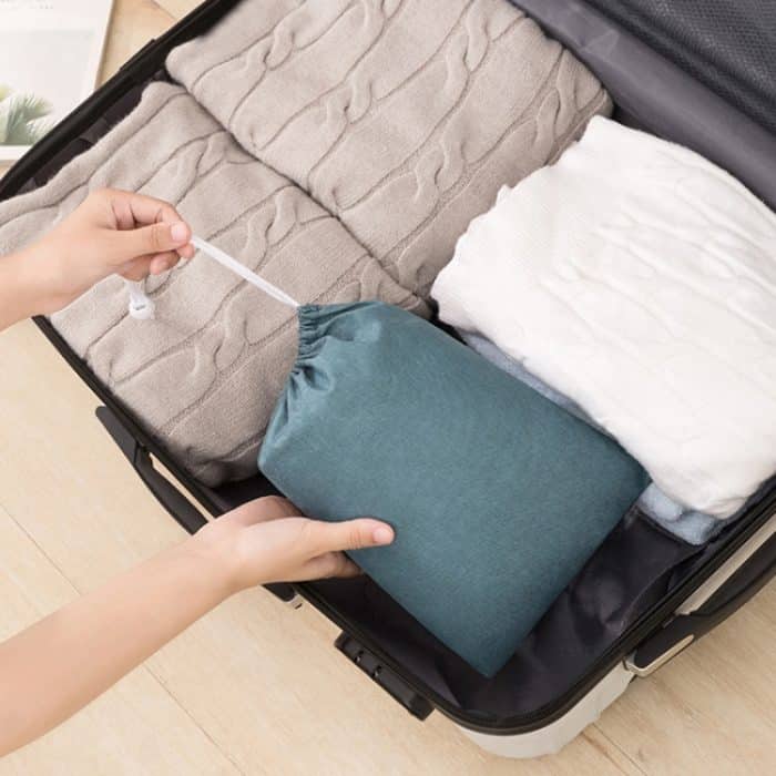 Faltbarer Fußbadeeimer, Knie-Fußwanne, tragbare Badetasche für Reisen, Camping – Bild 5