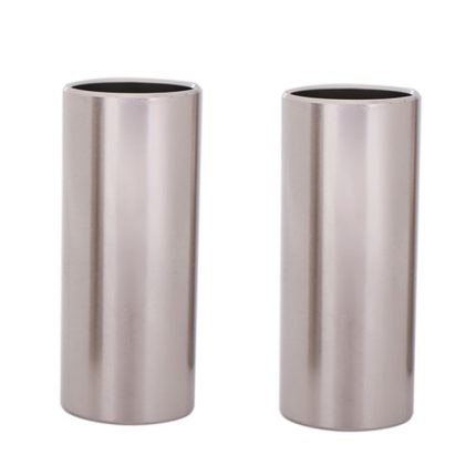 2PCS Edelstahl-Gitarren-Gleitrohr-Folk-Gleitblock, 28mm(Silver), 51mm(Silver), 60mm(Silver), 70mm(Silver), 28mm(Gold)