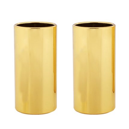 2PCS Edelstahl-Gitarren-Gleitrohr-Folk-Gleitblock, 51mm(Gold), 60mm(Gold), 70mm(Gold), 28mm(Black), 51mm(Black)