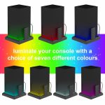 Für Xbox Series X S Charging Cooling Fan Base RGB Colorful Light Charger Bracket – Bild 3