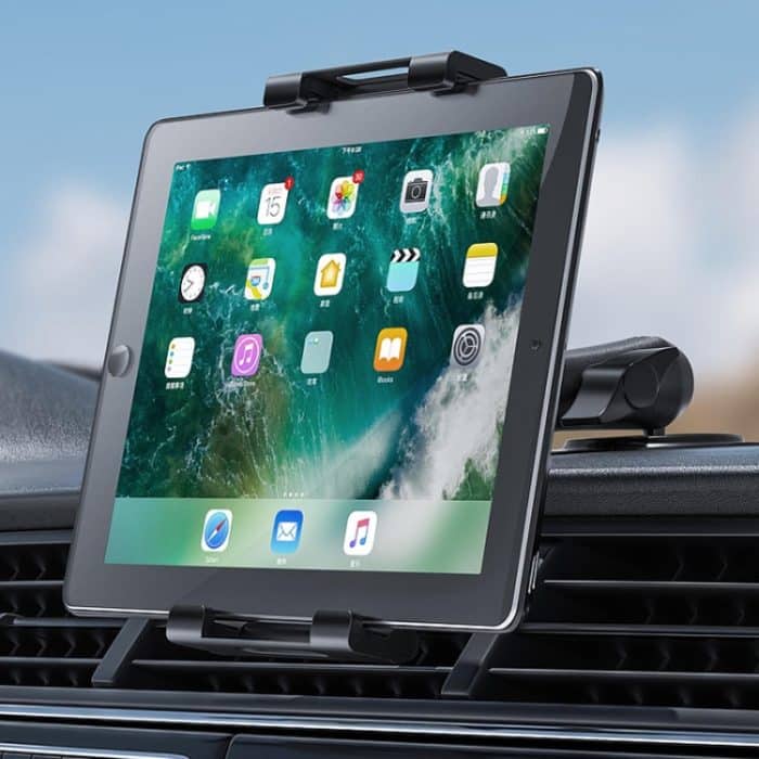 TBD0603018401.jpg Multifunktionale Auto-Armaturenbrett-Saugnapf-Handy-Clip-Klapphalterung, Modell:, KS06, KS06+Ordinary Tray, KS06+Adhesive tray – Bild 1