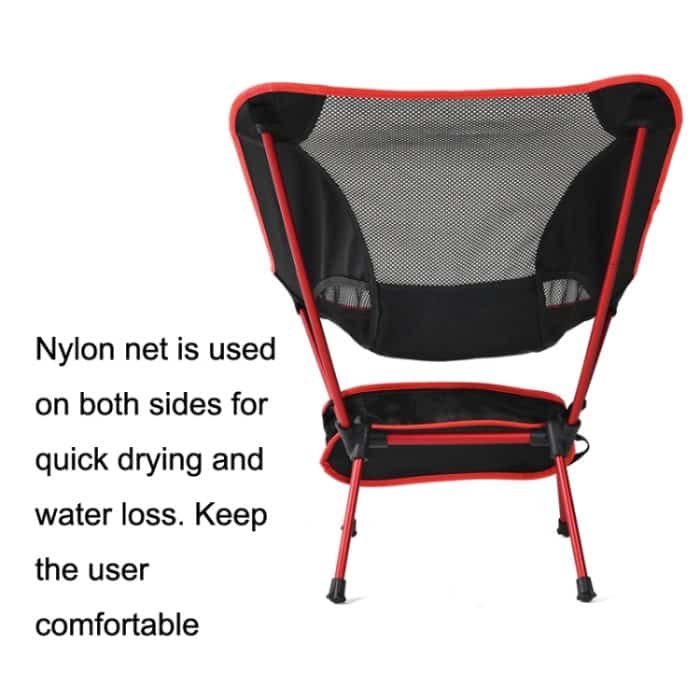 Outdoor Camping Lounge Beach Tragbarer Klappstuhl, Folding Chair – Bild 4