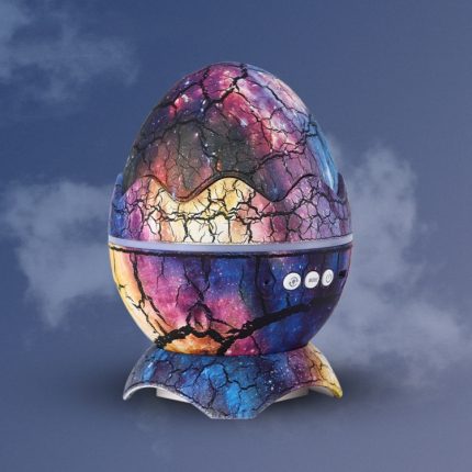 K850 LED-Dinosaurier-Ei-Fernbedienung, Bluetooth-Sternprojektionslicht mit Lautsprecherfunktion