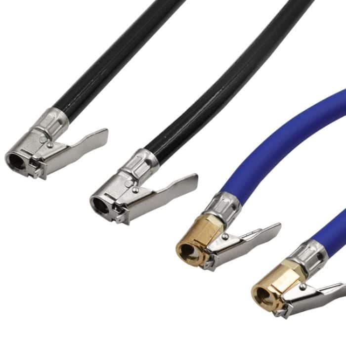 2 Stück Fahrrad-Autoreifen-Gummischlauch-Pumpendüse, Spezifikation:, 9.5mm Black, 12.5mm Black, 9.5mm Blue, 12.5mm Blue – Bild 2