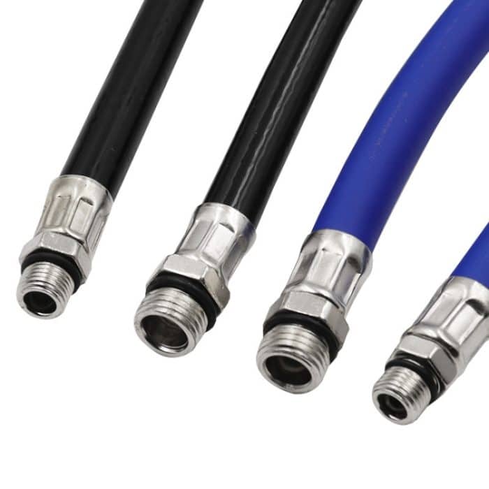 2 Stück Fahrrad-Autoreifen-Gummischlauch-Pumpendüse, Spezifikation:, 9.5mm Black, 12.5mm Black, 9.5mm Blue, 12.5mm Blue – Bild 3