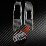 For Chevrolet Corvette C8 2pcs /Set Left-Hand Drive Lift Button Decorative Sticker, Left-Hand Drive – Bild 4